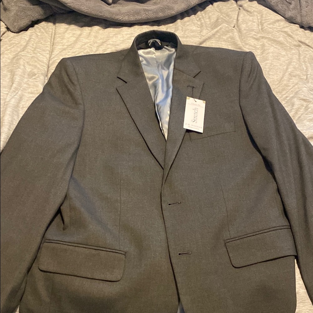 Men's Gray J.M. Haggar Suit Jacket